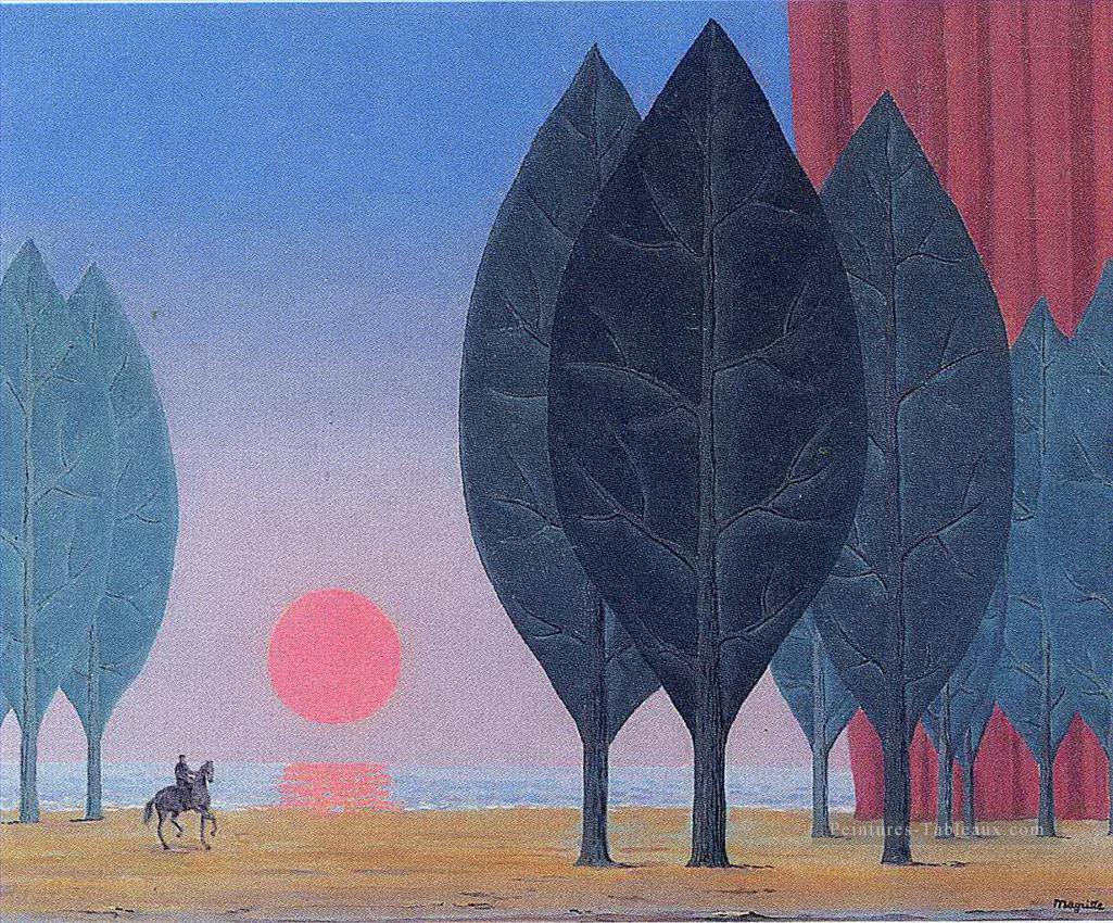 bosque de paimpont 1963 René Magritte Pintura al óleo